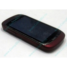 Красно-розовый телефон Alcatel One Touch 818 (Комсомольск-на-Амуре)