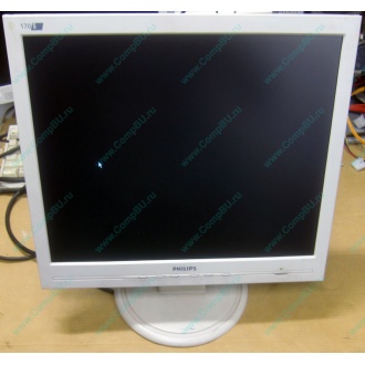 Монитор 17" TFT Philips 170S с битым пикселем в Комсомольске-на-Амуре, белый (Комсомольск-на-Амуре)