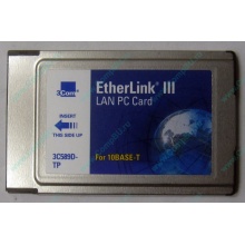 Сетевая карта 3COM Etherlink III 3C589D-TP (PCMCIA) без LAN кабеля (без хвоста) - Комсомольск-на-Амуре